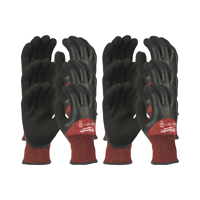 Milwaukee K&auml;lte-Schnittschutzhandschuhe Kl 3/C 11 (XXL) 12St