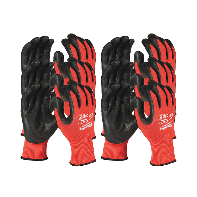 Milwaukee Schnittschutzhandschuhe Klasse 3/C 11 (XXL) 12 St