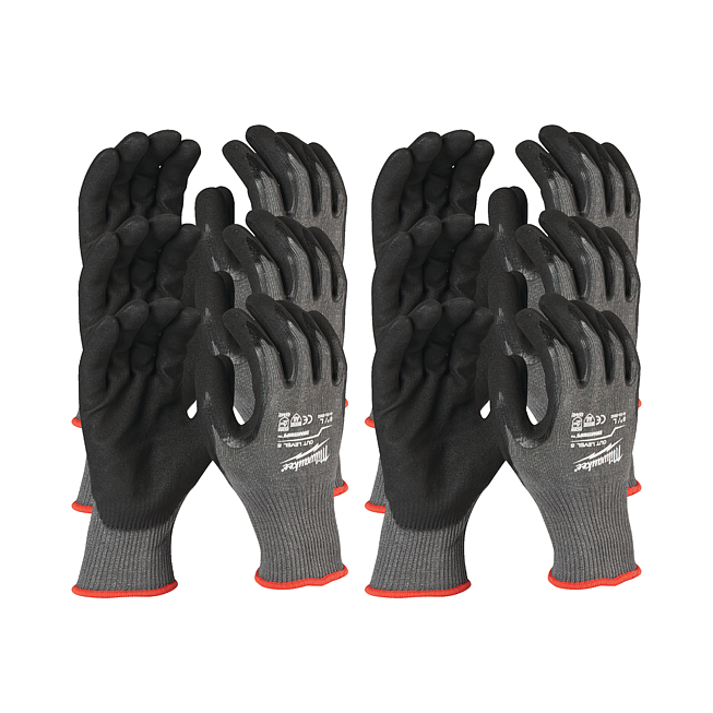 Milwaukee Schnittschutzhandschuhe Klasse 5/E 10 (XL) 12 St