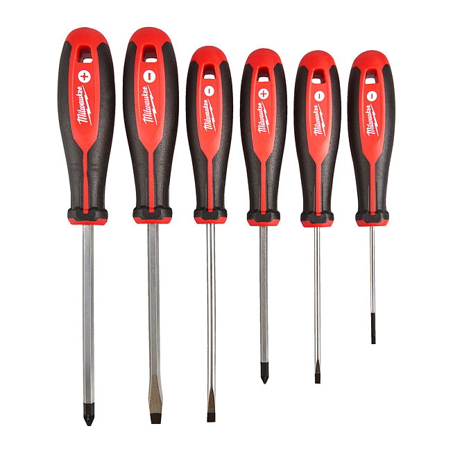 Milwaukee Schraubendreher Tri-Lobe 6-tlg. Set PZ/SL