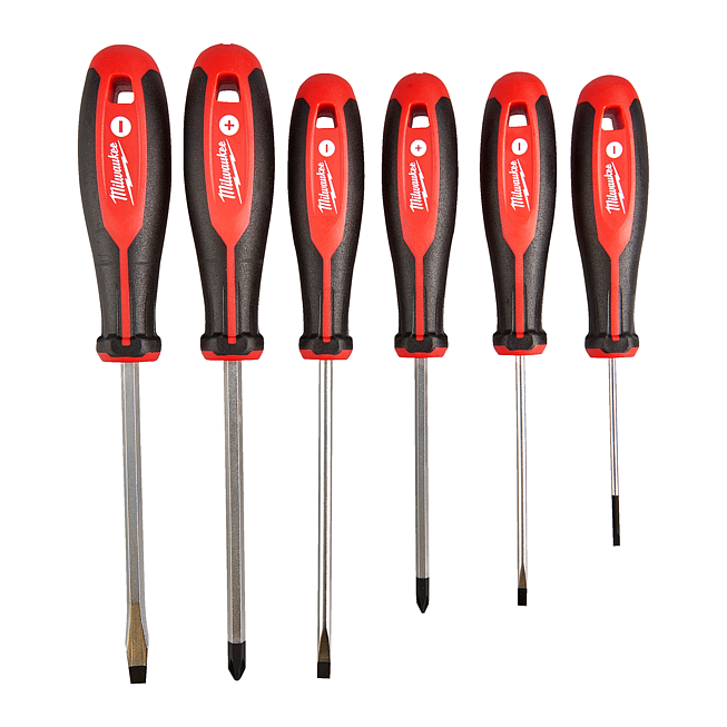 Milwaukee Schraubendreher Tri-Lobe 6-tlg. Set PH/SL