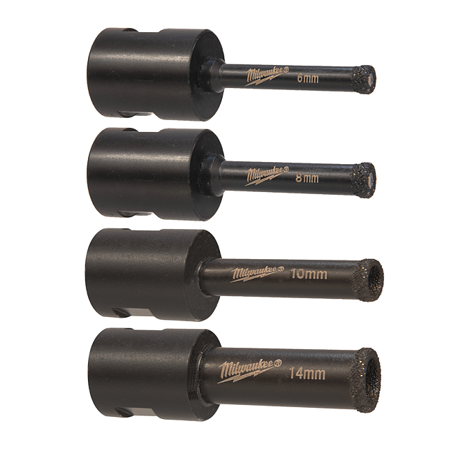 Milwaukee Diamantbohrer DIAMOND MAX M14 4-tlg. Set
