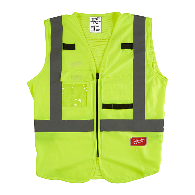 Milwaukee Warnschutzweste gelb Gr L/XL