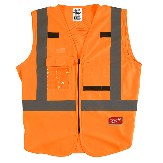 Milwaukee Warnschutzweste orange Gr S/M