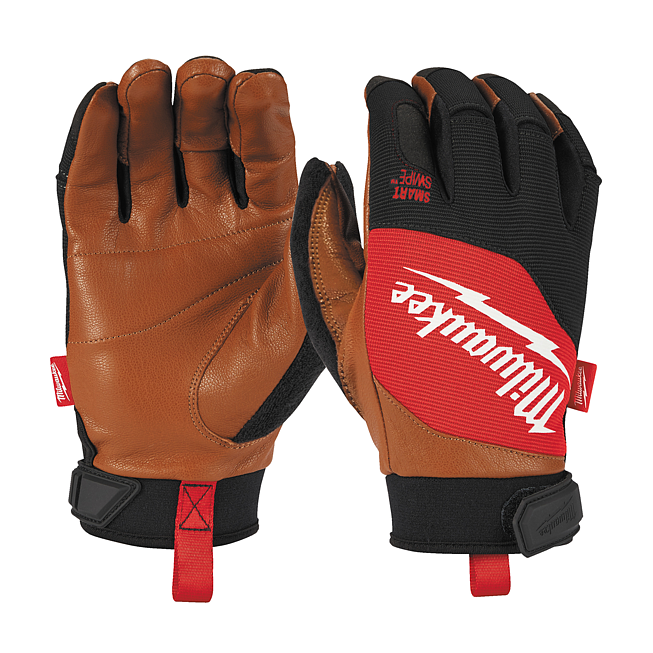 Milwaukee Arbeitshandschuhe Leder Hybrid 9 (L)