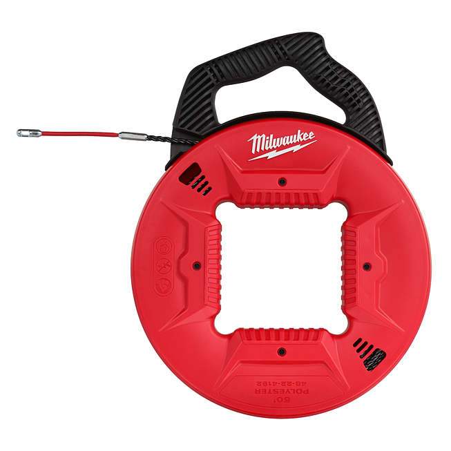 Milwaukee Polyester-Kabeleinziehspirale 15m