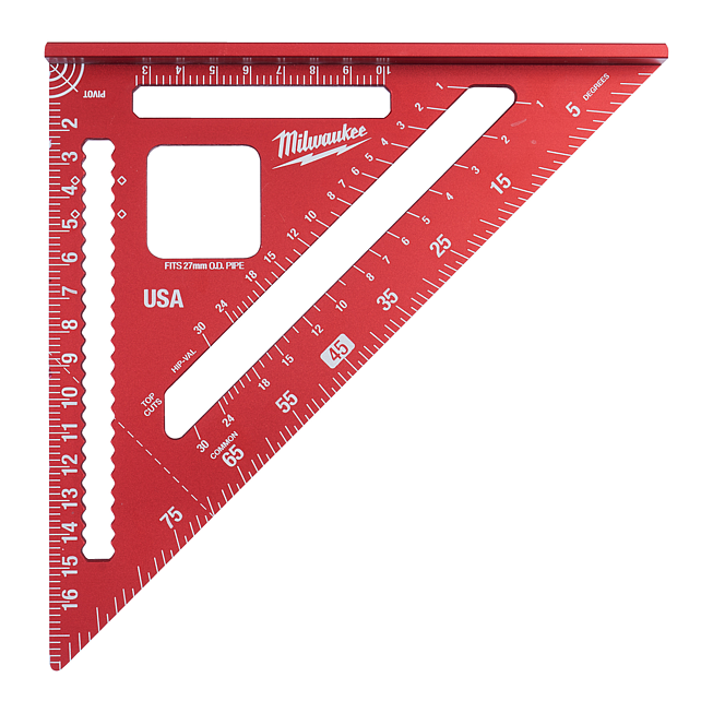 Milwaukee Anschlagwinkeldreieck 18 cm, metrisch