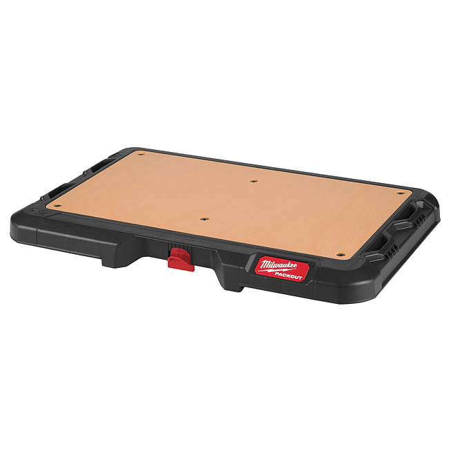 Milwaukee PACKOUT Holz-Arbeitsplatte 650 x 380 x 60 mm