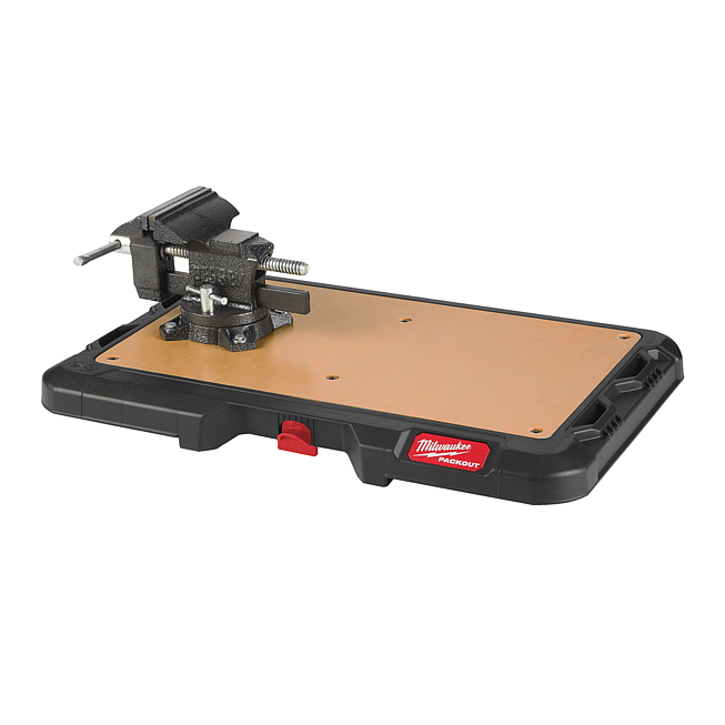 Milwaukee PACKOUT Holz-Arbeitsplatte 650 x 380 x 60 mm