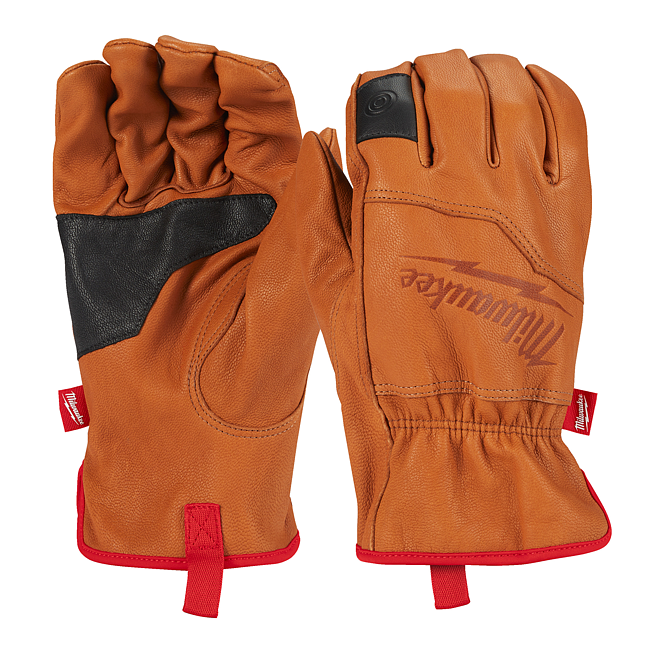 Milwaukee Arbeitshandschuhe Leder 9 (L)