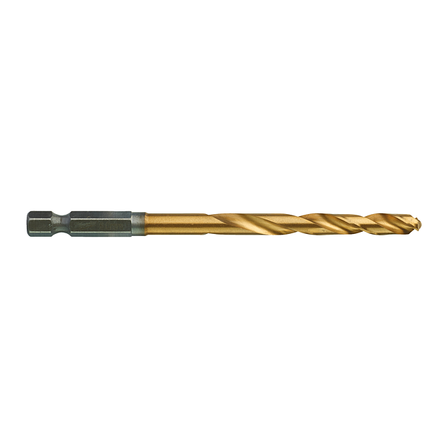 Milwaukee SHOCKWAVE MB HSS-G RED HEX Titan 1/4&quot; 6,0 x 105mm