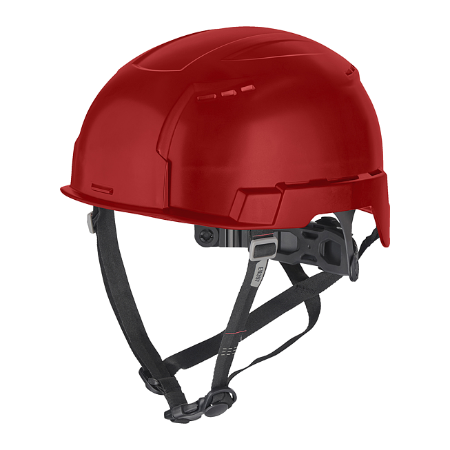 Milwaukee BOLT 200 Industriekletterhelm rot, bel&uuml;ftet