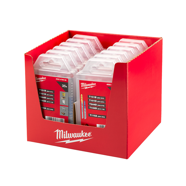 Milwaukee Stichs&auml;gebl Set 35-teilig