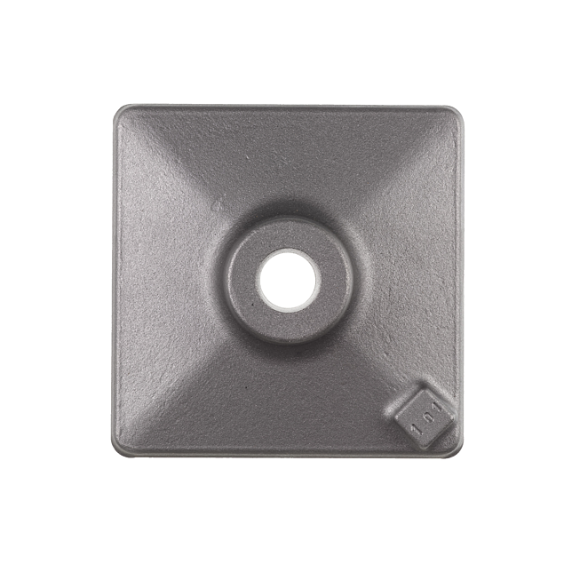 Milwaukee Stampfplatte 120x120 mm, SDS-Max / 21mm Hex