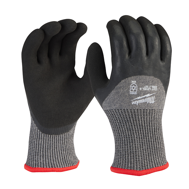 Milwaukee K&auml;lte-Schnittschutzhandschuhe Kl 5/E 10 (XL)