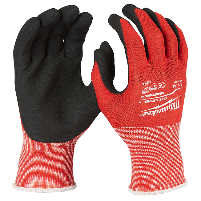 Milwaukee Schnittschutzhandschuhe Klasse 1/A 7 (S) 12 St