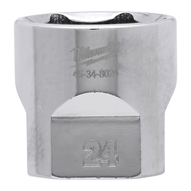 Milwaukee Steckschl&uuml;sseleinsatz 3/8&quot; 24 mm