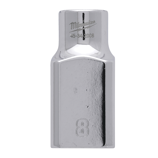 Milwaukee Steckschl&uuml;sseleinsatz 1/2&quot; 8 mm