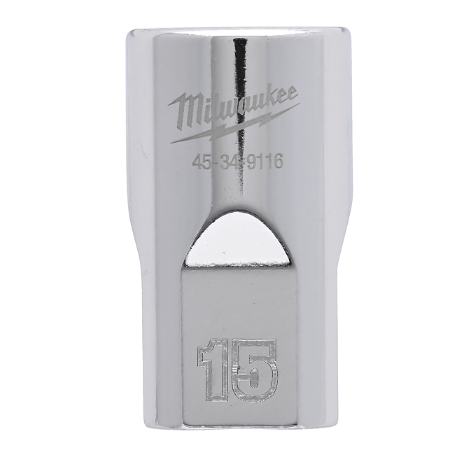 Milwaukee Steckschl&uuml;sseleinsatz 1/2&quot; 15 mm