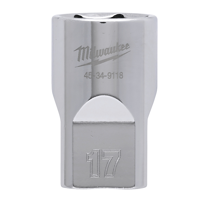 Milwaukee Steckschl&uuml;sseleinsatz 1/2&quot; 17 mm