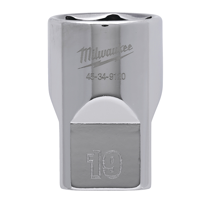 Milwaukee Steckschl&uuml;sseleinsatz 1/2&quot; 19 mm
