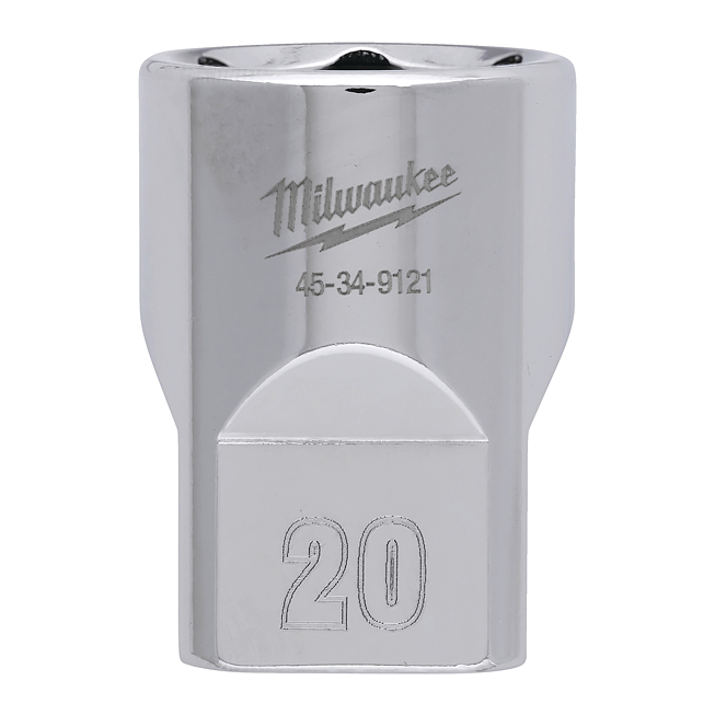 Milwaukee Steckschl&uuml;sseleinsatz 1/2&quot; 20 mm