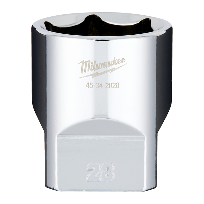 Milwaukee Steckschl&uuml;sseleinsatz 1/2&quot; 28 mm