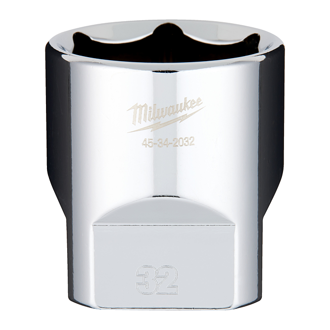 Milwaukee Steckschl&uuml;sseleinsatz 1/2&quot; 32 mm