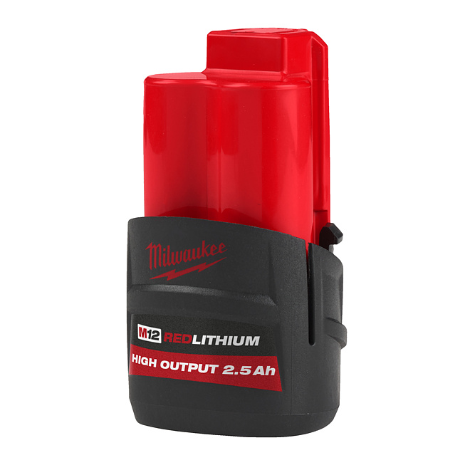 Milwaukee HIGH OUTPUT 2.5 Ah battery M12HB2.5