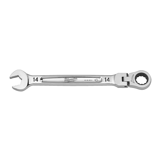 Milwaukee MAX BITE Gelenk-Ratschen-Ringmaulschl&uuml;ssel 14 mm