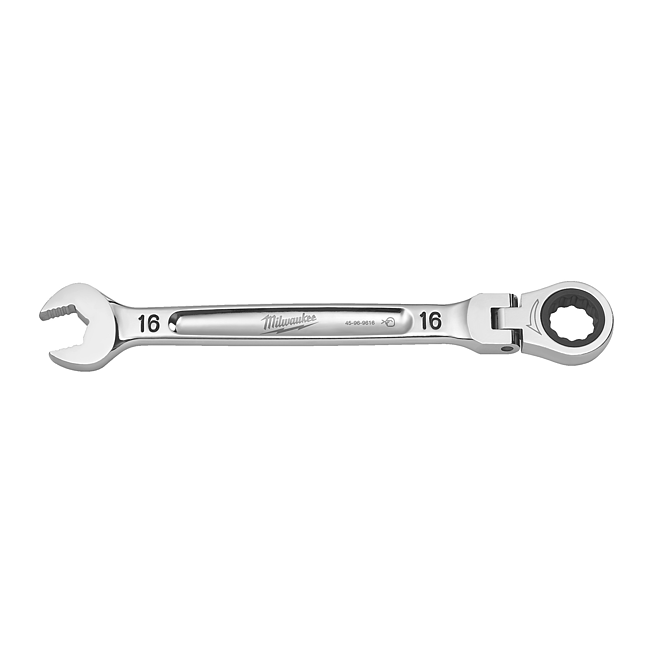 Milwaukee MAX BITE Gelenk-Ratschen-Ringmaulschl&uuml;ssel 16 mm