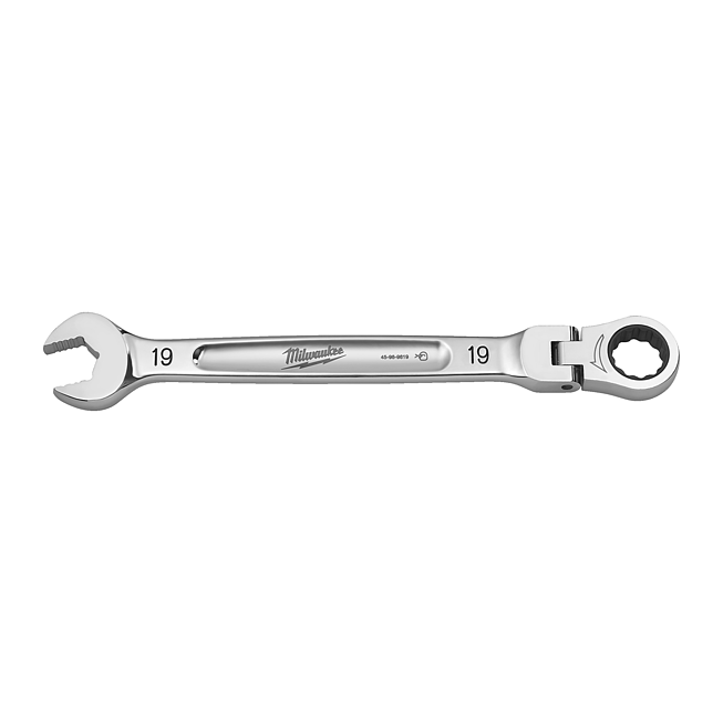 Milwaukee MAX BITE Gelenk-Ratschen-Ringmaulschl&uuml;ssel 19 mm