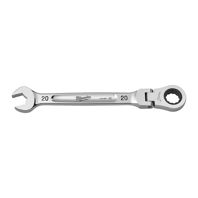 Milwaukee MAX BITE Gelenk-Ratschen-Ringmaulschl&uuml;ssel 20 mm