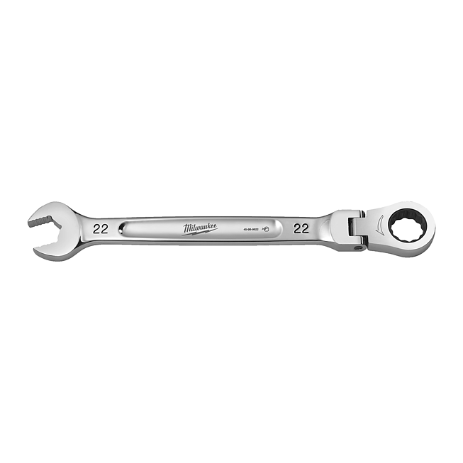 Milwaukee MAX BITE Gelenk-Ratschen-Ringmaulschl&uuml;ssel 22 mm