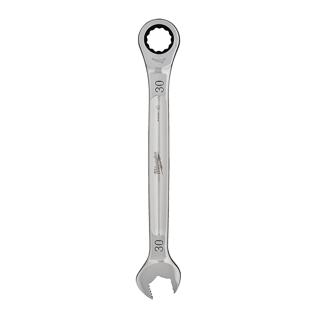 Milwaukee MAX BITE Ratschen-Ringmaulschl&uuml;ssel 30 mm
