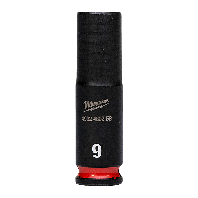 Milwaukee SHOCKWAVE Schlagnuss 1/4&quot; lang 9 x 50 mm