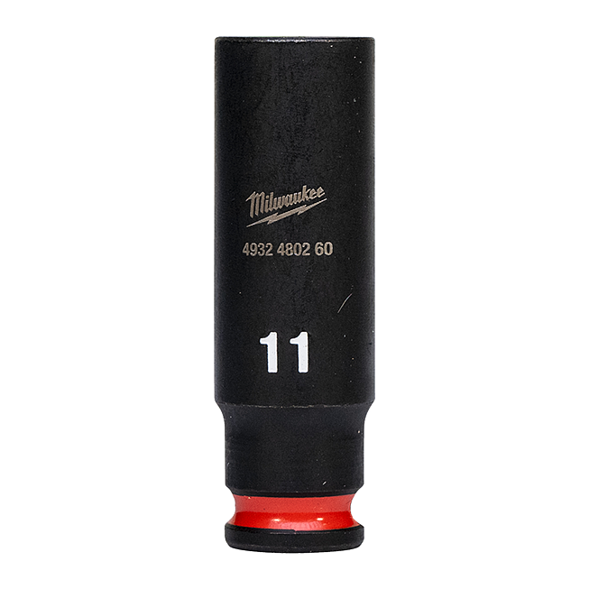 Milwaukee SHOCKWAVE Schlagnuss 1/4&quot; lang 11 x 50 mm