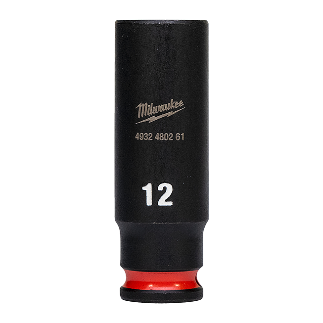 Milwaukee SHOCKWAVE Schlagnuss 1/4&quot; lang 12 x 50 mm