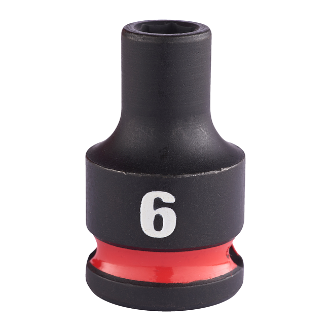 Milwaukee SHOCKWAVE Schlagnuss 3/8&quot; kurz 6 x 32 mm