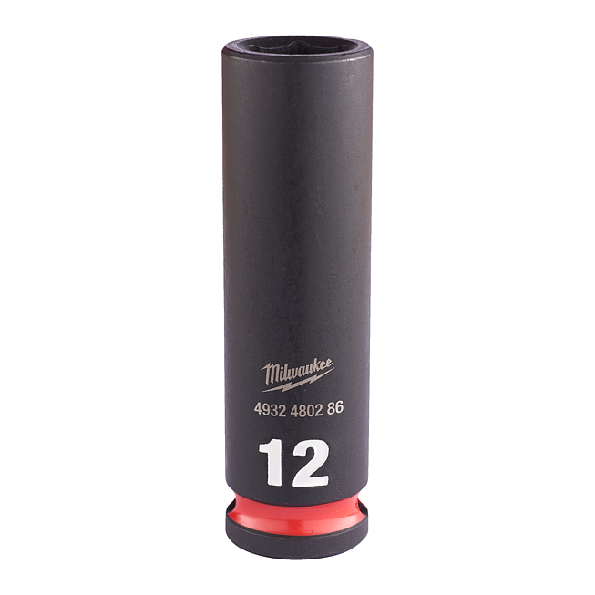 Milwaukee SHOCKWAVE Schlagnuss 3/8&quot; lang 12 x 65 mm