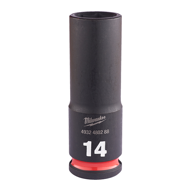 Milwaukee SHOCKWAVE Schlagnuss 3/8&quot; lang 14 x 65 mm