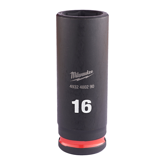 Milwaukee SHOCKWAVE Schlagnuss 3/8&quot; lang 16 x 65 mm