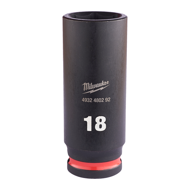 Milwaukee SHOCKWAVE Schlagnuss 3/8&quot; lang 18 x 65 mm