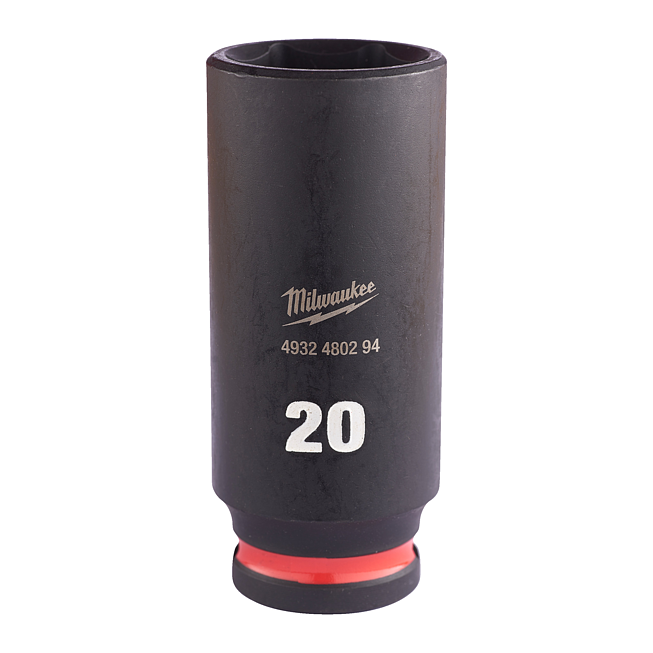 Milwaukee SHOCKWAVE Schlagnuss 3/8&quot; lang 20 x 65 mm