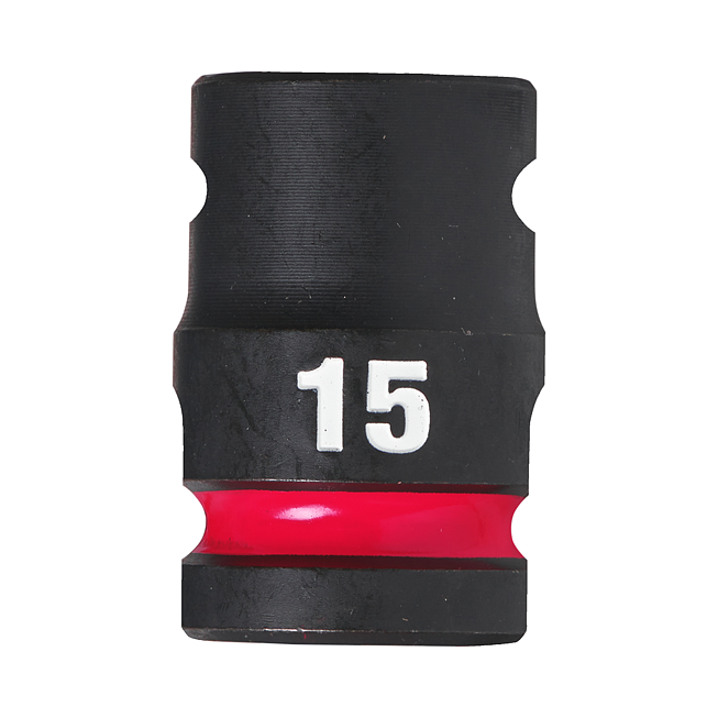 Milwaukee SHOCKWAVE Schlagnuss 1/2&quot; kurz 15 x 38 mm