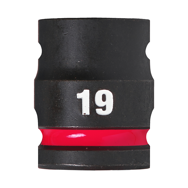 Milwaukee SHOCKWAVE Schlagnuss 1/2&quot; kurz 19 x 38 mm