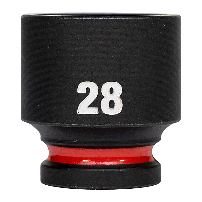 Milwaukee SHOCKWAVE Schlagnuss 1/2&quot; kurz 28 x 42 mm