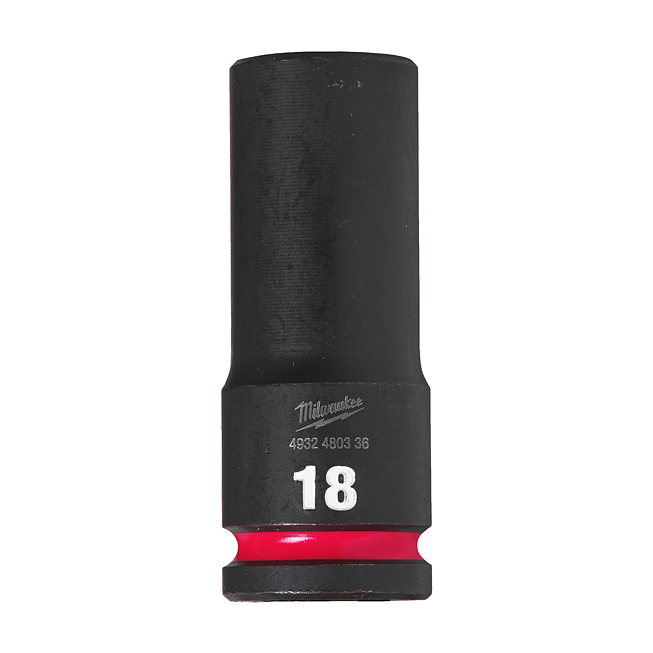 Milwaukee SHOCKWAVE Schlagnuss 1/2&quot; lang 18 x 78 mm