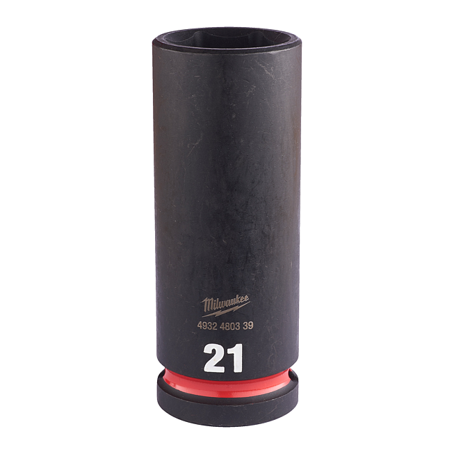 Milwaukee SHOCKWAVE Schlagnuss 1/2&quot; lang 21 x 78 mm