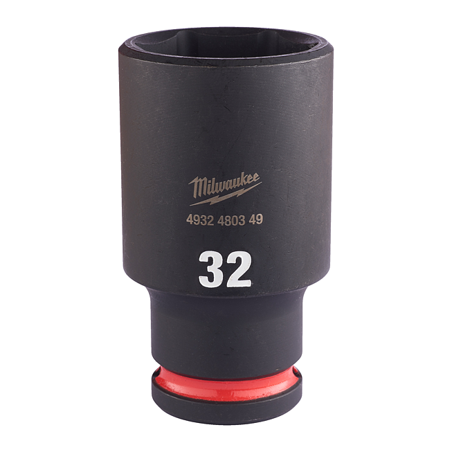 Milwaukee SHOCKWAVE Schlagnuss 1/2&quot; lang 32 x 78 mm